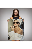 Audrey Hepburn Duvar Örtüsü - Halısı-5106