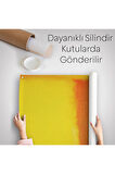 Mark Rothko Turuncu Sarı Eseri Duvar Örtüsü - Halısı-5107