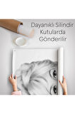 Brigitte Bardot Kabarcık Sakızlı Dekoratif Duvar Örtüsü - Halısı-5108-1