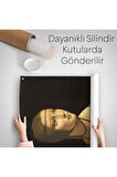 Ermine Leonardo Da Vinci'nın Kakımlı Kadın Eseri Duvar Örtüsü - Halısı / The Lady with Bangs-5113