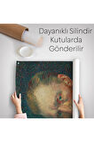 Vincent Van Gogh'un Portresi 1887 Duvar Örtüsü - Halısı-5114