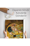 Gustav Klimt'in The Kiss İsimli Eseri Duvar Örtüsü - Halısı-5128