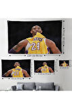 Kobe Bryant Kanvas Duvar Örtüsü-Halısı-5140