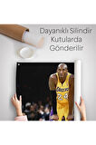 Kobe Bryant Los Angeles Lakers Kanvas Duvar Örtüsü-Halısı / Black Mamba-5149