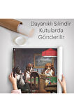 Cassius Marcellus Coolidge - Poker Oynayan Köpekler Eseri Kanvas Duvar Örtüsü-Halısı-5170