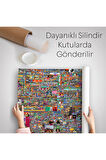 Reddit R/place Kanvas Duvar Örtüsü Halısı Elraenn Twitch Duvar Örtüsü Reddit Savunma Hattı -5173