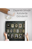 Ürpertici Karakterler Vintage Korku Filmi Cadılar Bayramı Gotik Duvar Örtüsü-Halısı-5195
