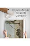Gerçeküstü Fikir Sanatı Duvar Örtüsü - Halısı, Başını Kaldırırsan Ölürsün-5211