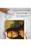 Mona Lisa Duvar Örtüsü - Halısı, Olağandışı Mona Lisa -5219