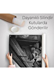 Ayrılık Zamanı Sevgilisi ile Trende Öpüşen Asker Duvar Örtüsü - Halısı-5227