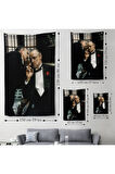 The Godfather Duvar Örtüsü - Halısı, Vito Corleone Film Sahnesi Duvar Örtüsü - Halısı-5279