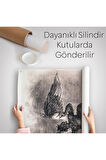 Goethe'nin Faust'undan Mephistopheles'in Gökyüzündeki Önsözü Duvar Örtüsü - Halısı-5301