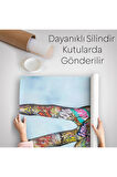 Graffiti Zafer İşareti Bansky Duvar Örtüsü Halısı Graffiti Sokak Sanatı 5308