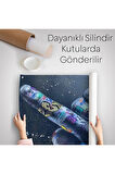 El Hareketi Hip Hop Posteri, Orta Parmak Hareketi Sokak Sanatı, Duvar Örtüsü - Halısı-5315