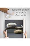 Taş ve Tüy Dengesi Tuval Duvar Sanatı, Tuval Baskı Ev ??Dekorasyon, Ofis Dekorasyon-5375