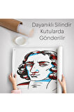 Baruch Spinoza Dekoratif Kanvas Duvar Örtüsü-Halısı-5818