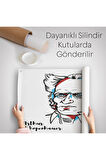 Arthur Schopenhauer Dekoratif Kanvas Duvar Örtüsü-Halısı-5821