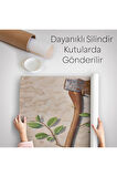 Çiçek Açan Batla Gerçeküstü Sanat Kanvas Duvar Örtüsü-Halısı-5860