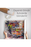 Soyut Kanvas Duvar Örtüsü-Halısı-5903