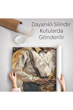 Saksafon Çalan Adam Kanvas Duvar Örtüsü-Halısı-5911