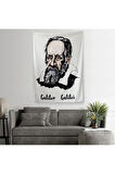Galileo Galilei Dekoratif Duvar Örtüsü - Halısı-5915