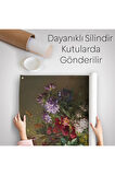 Vazodaki Renkli Çiçekler Duvar Örtüsü - Halısı-5925