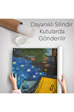 Forum Meydanı'ndaki Kafe Terası Arles 1888 Dekoratif Duvar Örtüsü - Halısı-5952