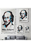 William Shakespeare Dekoratif Duvar Örtüsü - Halısı-5968