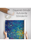 Nevruz Ateşini İzleyen Aşıklar Duvar Örtüsü - Halısı-5995