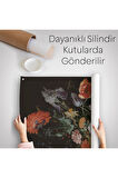 Vazodaki Renkli Çiçekler Duvar Örtüsü - Halısı-5996
