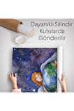 Dünyayı Kucaklayan Melek Duvar Örtüsü - Halısı-6000