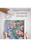 Dünya Hayvanlar Günü Konseptli Duvar Örtüsü - Halısı-6001