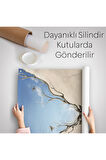 Daha Güzel Bir Doğa Hayal Eden Geyik Sürreal Duvar Örtüsü - Halısı-6017
