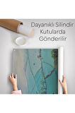 İngiliz Köy Evi Manzarası Duvar Örtüsü - Halısı-6023