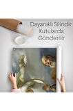 Hz İbrahimin İsak/İsmail in Orazio Riminaldi Duvar Örtüsü - Halısı -6025