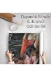 Anne ve Kızı Ortaçağ Duvar Örtüsü - Halısı-6040