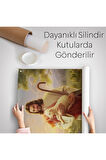 Hz İsa Ve Kuçağındaki Kuzu Duvar Örtüsü - Halısı-6064
