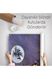 Süpürge İle Uçan Cadı ve Kedisi Cadılar Bayramı Helloven Duvar Örtüsü - Halısı -6078