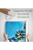 Bacaklarının Arasından Orta Parmak İşareti Yapan Kadın Duvar Örtüsü - Halısı-608