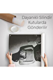 Pisuvara İşeyen Kadın Duvar Örtüsü - Halısı-6093