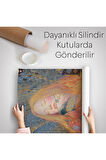 Sarışın Güzel Kadın Duvar Örtüsü - Halısı-6100