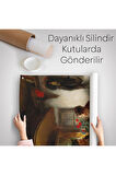 Ortaçağ Avrupası Sevgililer Duvar Örtüsü - Halısı-6103