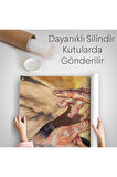 İsa'nın Yardımı Hrıstiyan Hediyesi Dekoratif Duvar Örtüsü - Halısı-6116