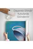 Kahve Tiryakisi Kadın Dekoratif Duvar Örtüsü - Halısı-6128