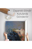 Güzel Helen Dekoratif Duvar Örtüsü - Halısı-6142
