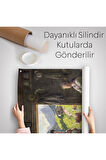 İsviçre Alplerindeki Aşıklar Dekoratif Duvar Örtüsü - Halısı-6164