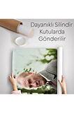 Mustafa Kemal Atatürk Paltolu Fotoğrafı Duvar Örtüsü - Halısı-6199