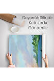 Okyanus Düşlerı Kuran Kız Duvar Örtüsü - Halısı-6209