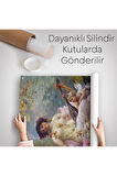 Bahçedeki Anne ve Melekleri Dekoratif Duvar Örtüsü - Halısı-6214