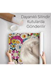 Marilyn Monroe Pembe Balon Duvar Örtüsü - Halısı-621